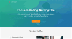 Desktop Screenshot of codersclan.com
